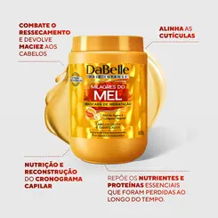 MÁSCARA DE TRATAMENTO DABELLE MILAGRES DO MEL 800G