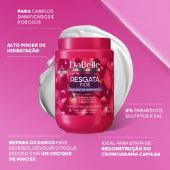 MÁSCARA DE TRATAMENTO DABELLE RESGATA FIOS 800G