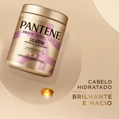 MÁSCARA CAPILAR PANTENE COLÁGENO - HIDRATA E RESGATA 550ML
