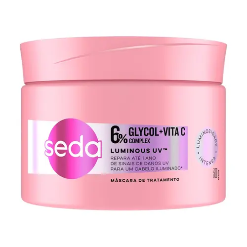 MASCARA DE TRATAMENTO SEDA LUMINOUS UV 300G