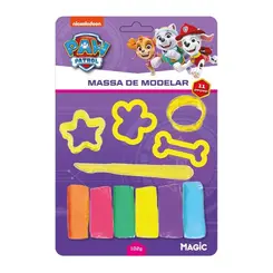 MASSA DE MODELAR 11 PECAS PATRULHA CANINA ROXO