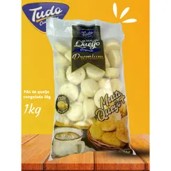 TUDO CONGELADOS PAO DE QUEIJO 1KG - UNIDADE 20G