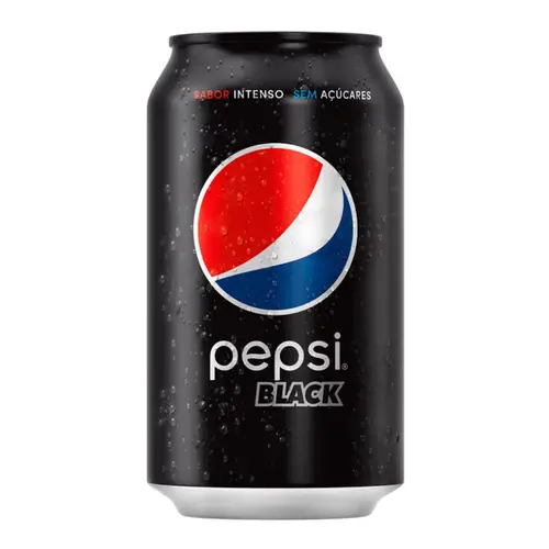 REFRIGERANTE PEPSI BLACK LATA SEM AÇUCAR 350ML