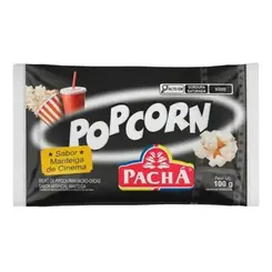 PIPOCA PARA MICRO ONDAS PACHA SABOR MANTEIGA CINEMA 100G
