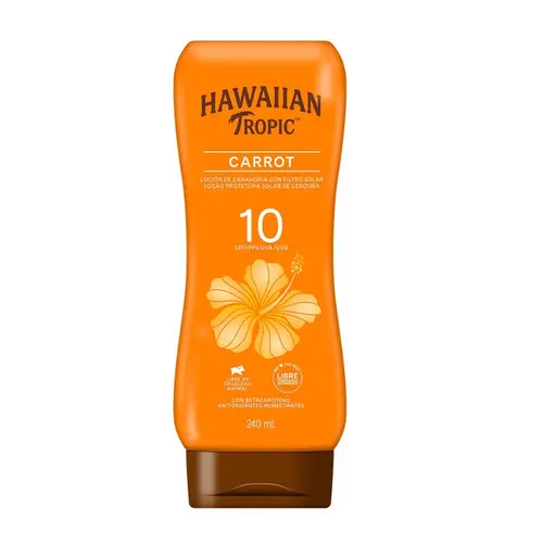PROTETOR SOLAR HAWAIIAN TROPIC CENOURA FPS10 240ML