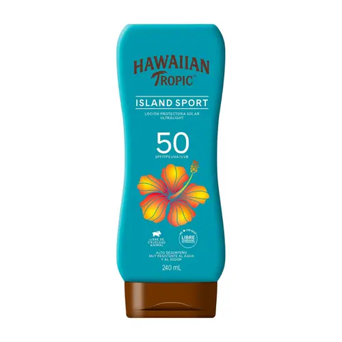 PROTETOR SOLAR HAWAIIAN ISLAND SPORT ULTRA LIGHT FPS50 240ML