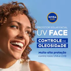 PROTETOR SOLAR FACIAL NIVEA SUN FPS60 - CONTROLE DE OLEOSIDADE 50ML