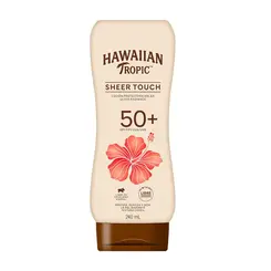 PROTETOR SOLAR HAWAIIAN SHEER TOUCH FPS50 ULTRA RADIANCE 240ML