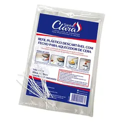 REFIL PLASTICO SANTA CLARA PARA AQUECEDOR DE CERA REF 1116