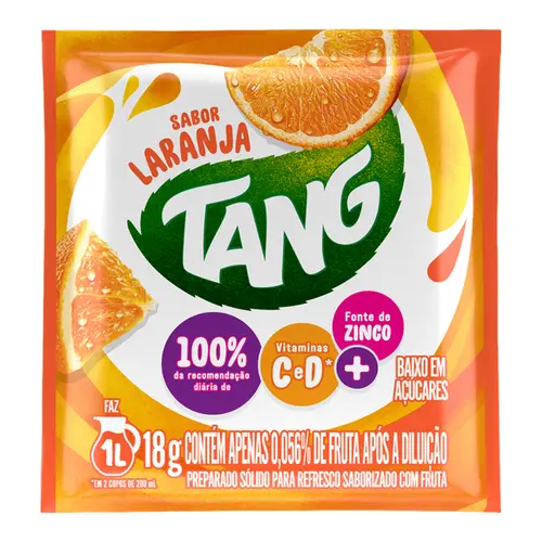 SUCO EM PÓ TANG LARANJA 18G