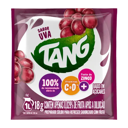 SUCO EM PÓ TANG UVA 18G