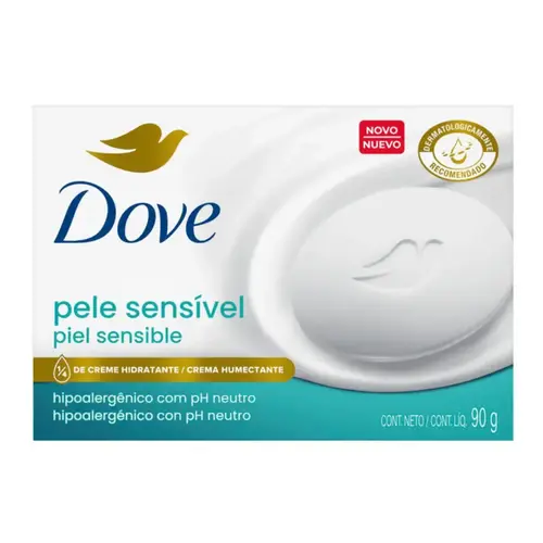SABONETE DOVE PELE SENSIVEL 90G