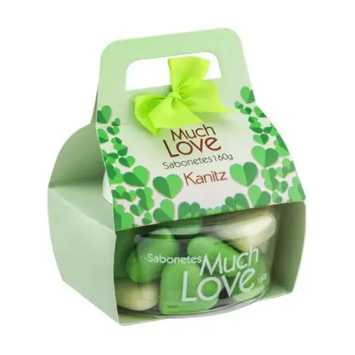 SABONETE MUCH LOVE MINI GREEN 160G