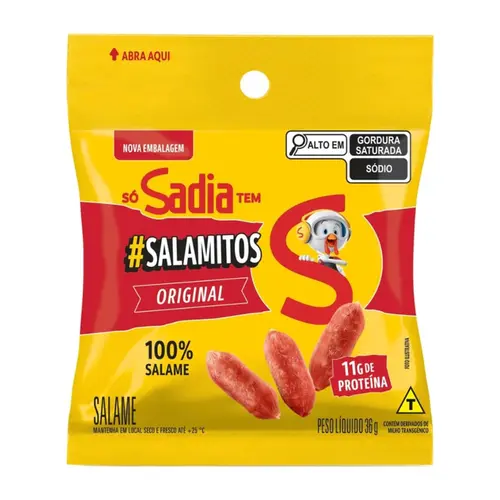SALAMITOS SADIA 36G
