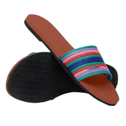 CHINELO HAVAIANAS YOU MALTA MIX FERRUGEM TAM 33