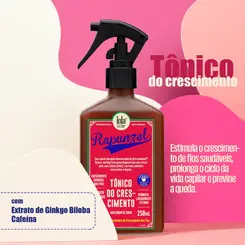 LOLA TONICO DE CRESCIMENTO CAPILAR RAPUNZEL 250ML