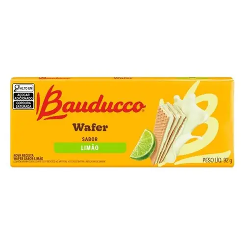 WAFER BAUDUCCO LIMÃO 92G