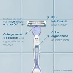 APARELHO DE DEPILAR  GILLETTE VENUS INTIMA 2 UNIDADES