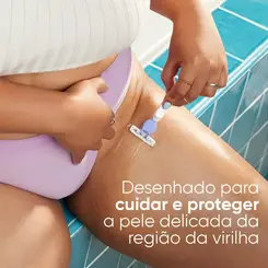 APARELHO DE DEPILAR  GILLETTE VENUS INTIMA 2 UNIDADES