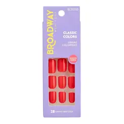 KIT UNHAS POSTIÇAS BROADWAY CLASSIC COLORS VINTAGE 28UN