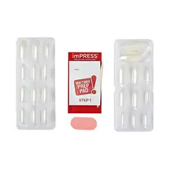 KIT UNHAS POSTIÇAS KISS NEW YORK VANILLA GLAZED AUTOCOLANTE 30UN