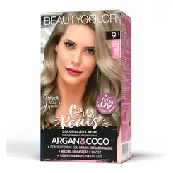 TINTURA BEAUTY COLOR 9.1 LOURO MUITO CLARO ACINZENTADO