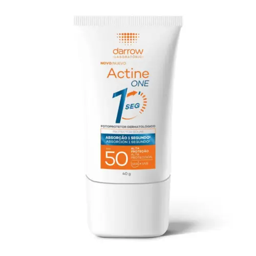 PROTETOR SOLAR FACIAL DARROW ACTINE ONE FPS50 40G