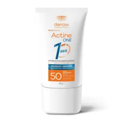 PROTETOR SOLAR FACIAL DARROW ACTINE ONE FPS50 40G