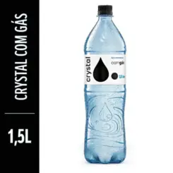 AGUA CRYSTAL 1,5L COM GAS