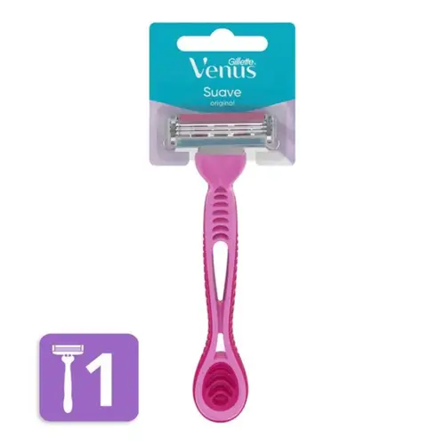 GILLETTE VENUS SUAVE APARELHO DE DEPILAR DESCARTÁVEL 1UN