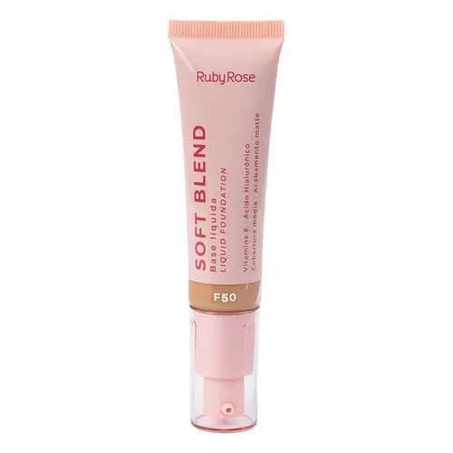 BASE LIQUIDA RUBY ROSE SOFT BLEND F50