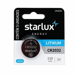 BATERIA LITHIUM STARLUX ENERGY 2032 3V
