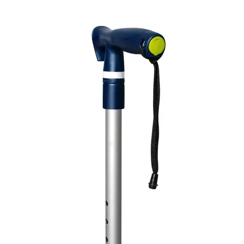 BENGALA DE ALUMINIO MERCUR TIPO T AZUL ESCURO
