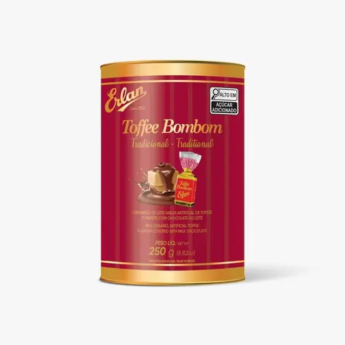 BOMBOM ERLAN TOFFEE TRADICIONAL 250G