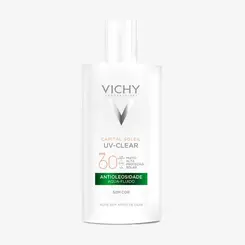 PROTETOR SOLAR FACIAL VICHY CAPITAL SOLEIL UV-CLEAR FPS60 40G