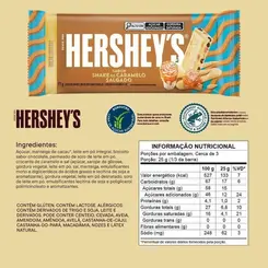 BARRA DE CHOCOLATE HERSHEYS SHAKE DE CARAMELO SALGADO 77G