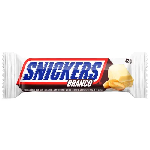 CHOCOLATE SNICKERS BRANCO 42G