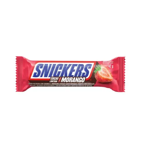 CHOCOLATE SNICKERS MORANGO 42G