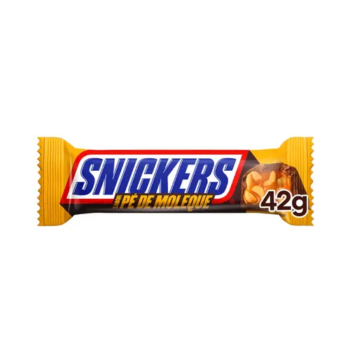 CHOCOLATE SNICKERS PE DE MOLEQUE 42G