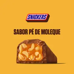 CHOCOLATE SNICKERS PE DE MOLEQUE 42G