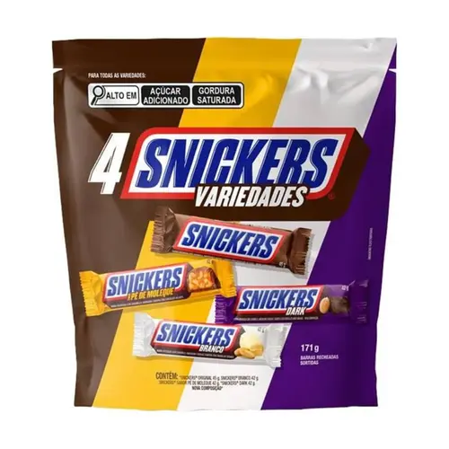 CHOCOLATE SNICKERS VARIEDADES 171G