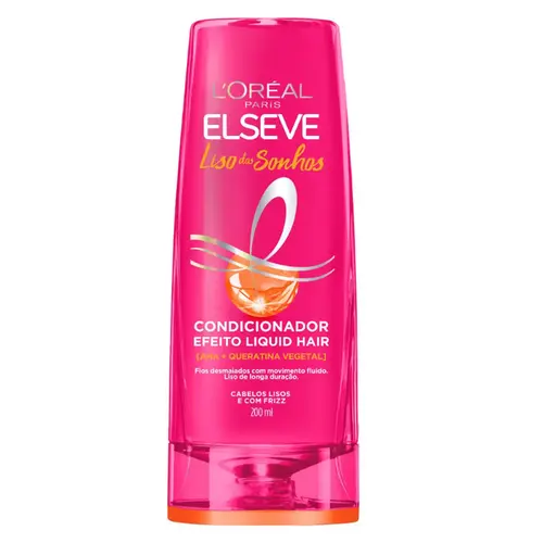 CONDICIONADOR ELSEVE LISO DOS SONHOS 200ML