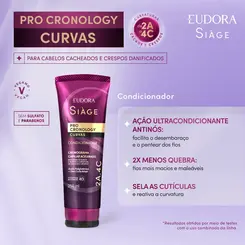 CONDICIONADOR EUDORA SIAGE - PRO CRONOLOGY CURVAS 250ML
