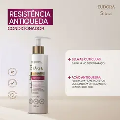 CONDICIONADOR EUDORA SIAGE DERMOHAIR RESISTÊNCIA ANTIQUEDA 280ML