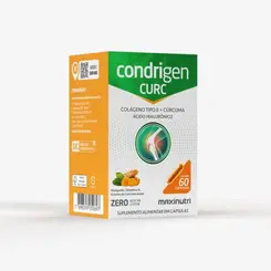 CONDRIGEN CURC 60 CAPSULAS - CONTRIBUI PARA ARTICULAÇÃO E OSSOS