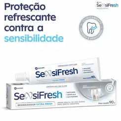 CREME DENTAL SENSIFRESH BRANQUEADOR 90G
