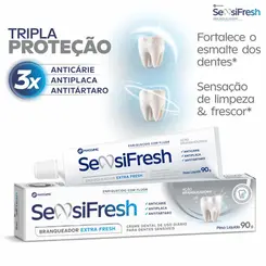 CREME DENTAL SENSIFRESH BRANQUEADOR 90G