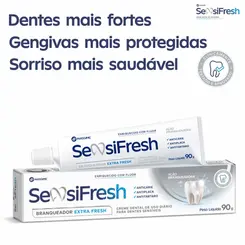 CREME DENTAL SENSIFRESH BRANQUEADOR 90G