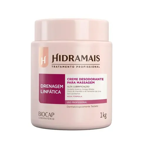 CREME PARA  DRENAGEM LINFATICA HIDRAMAIS 1KG