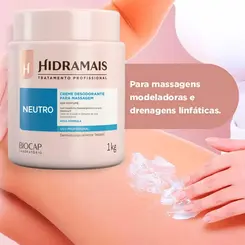 CREME PARA MASSAGEM HIDRAMAIS NEUTRO 1KG